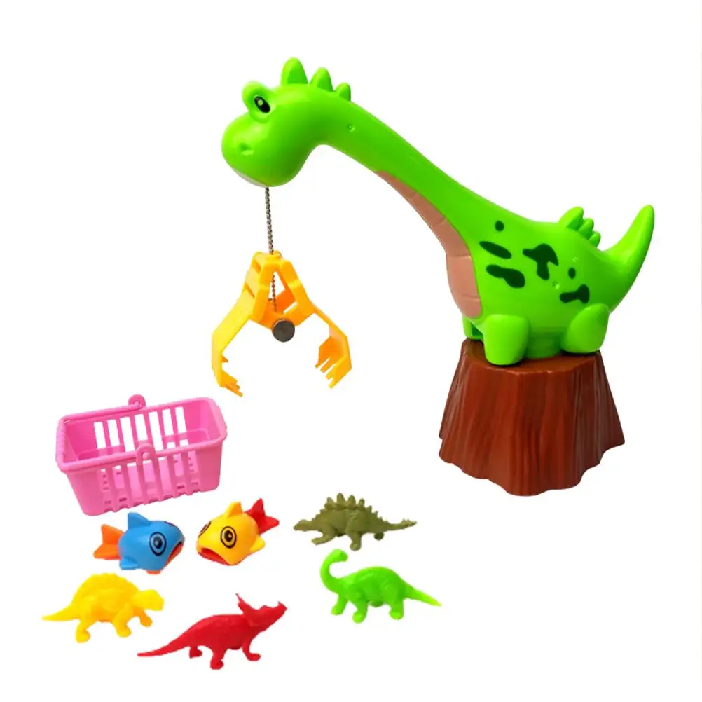 

Children Dinosaur Catching Fishing Playing Toys Baby Bath Playing In Water Toys Parent-Child Interactive Educational Toys Gifts