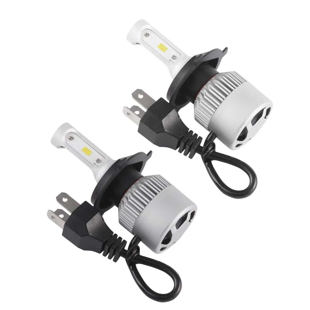 

High Compatible High Effective Decoder Easy Installation Waterproof 6500K 72W 8000LM 12V H4 High Power LED Headlights Bulbs