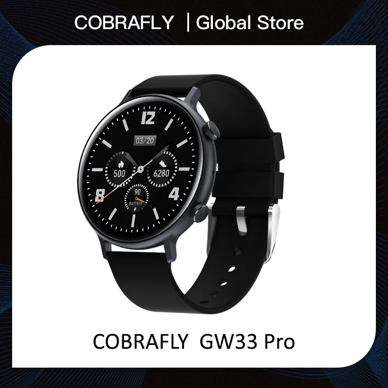 Женские умные часы COMBRAFLY GW33PRO с круглым экраном 1 3 дюйма поддержкой BT и 4d-вызовов