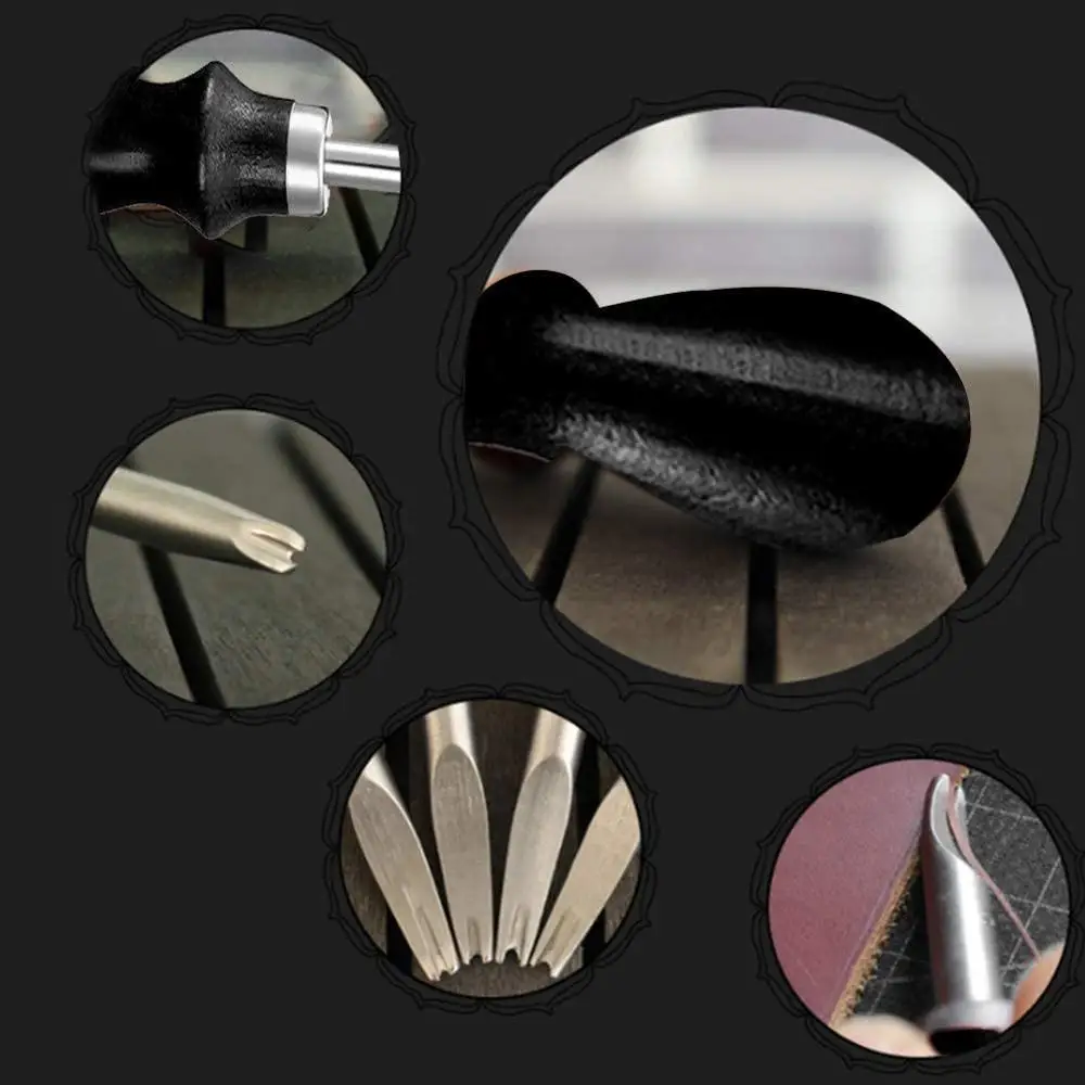 Кожевенное ремесло Imzay 4 размера кожевенное режущее устройство устройство|Резка|