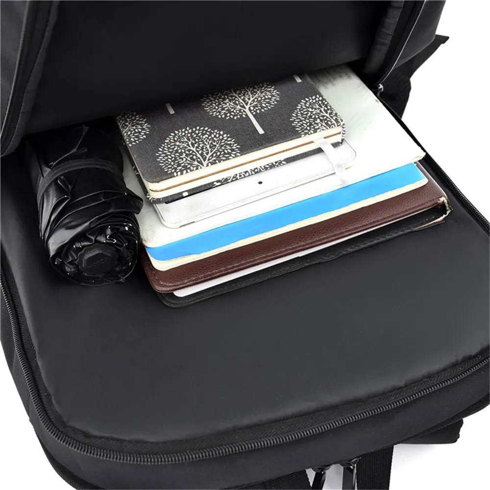 

Luxury Water Repellent Women Backpack Reflective Strip Design Ladies Laptop Backpack USB Fashion Men Travel Bag Sac A Dos Femme
