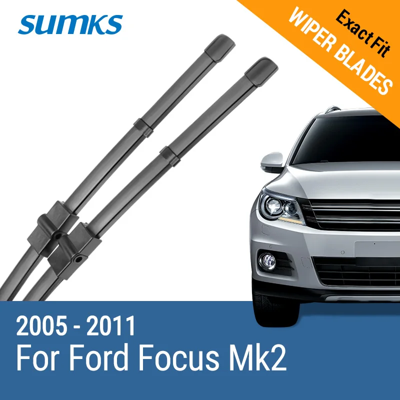 Щетки стеклоочистителя SUMKS для хэтчбека Ford Focus Mk2/Estate/Convertible / Sedan C Max 2005 2006 2007 2008 2009