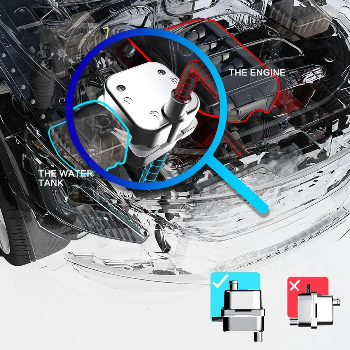 Новинка 3000 Вт 1500 220 В 50 Гц предупредительный подогреватель охлаждающей жидкости