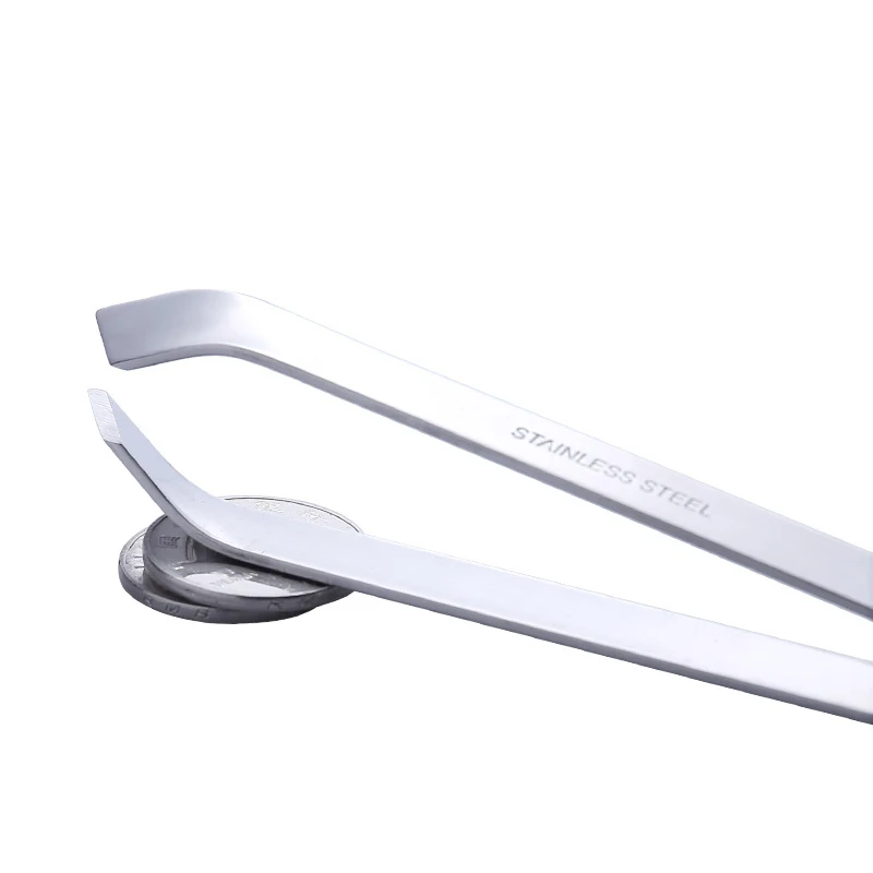 

Stainless Steel Fish Bone Tweezers Remover Pincer Puller Tongs Pull Out Animal Hair Seafood Tool Kitchen Gadgets Tools