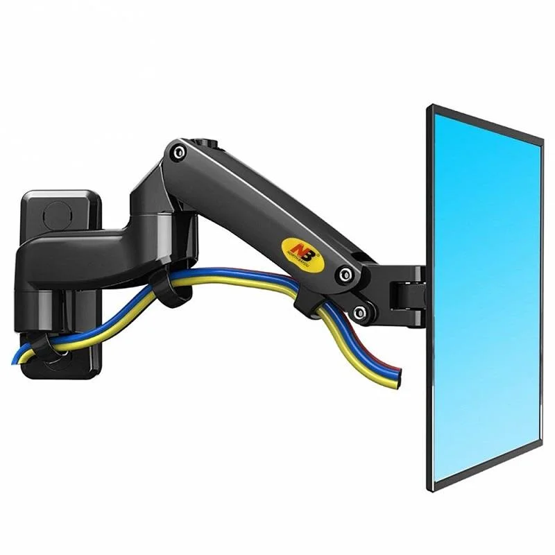 

F150 Full Motion Monitor Wall Mount TV Wall Bracket With Adjustable Gas Spring Arm For 17"-27" LED LCD Monitor