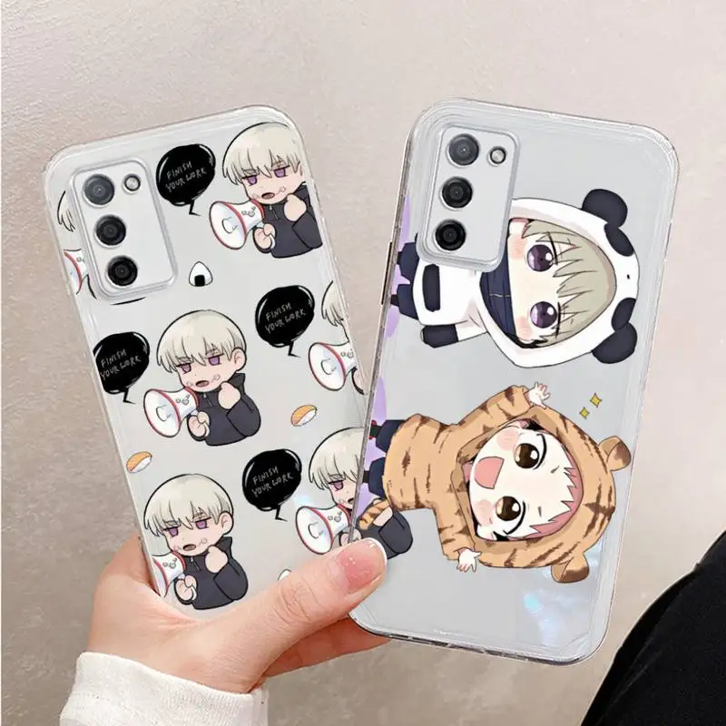 

ujutsu Kaisen Phone Case Transparent For oppo R17 R15 R11 R9 F11 A32 A39 K7 K5 S X PRO PLUS moible bag