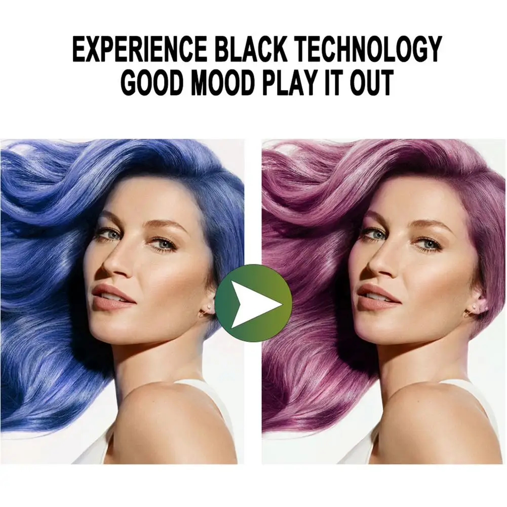 Термохромная меняющая цвет крем чудо-краска волшебный для волос термо