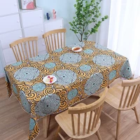japan style tablecloth cotton linen rectangle table cloth table cover for home wedding party decoration printed desk cover mat