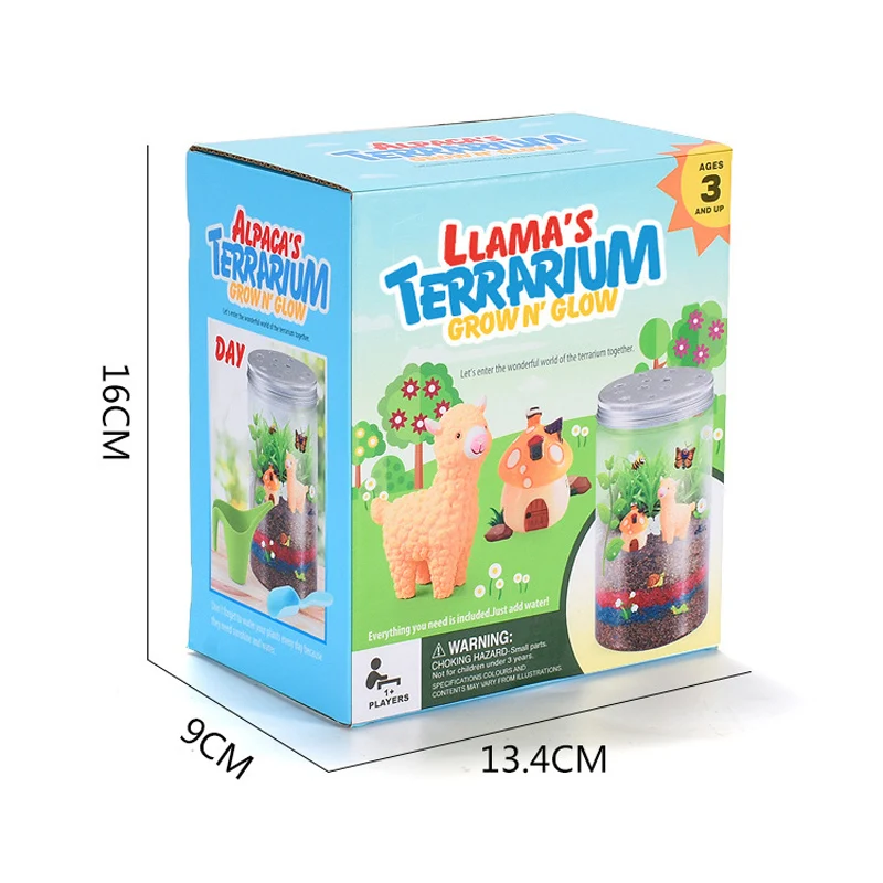 

DIY Planting Bottling Toy Luminous Growing Plant Luminous Cultivation Bottle Creative Children'S Toy Gift Play House Toy