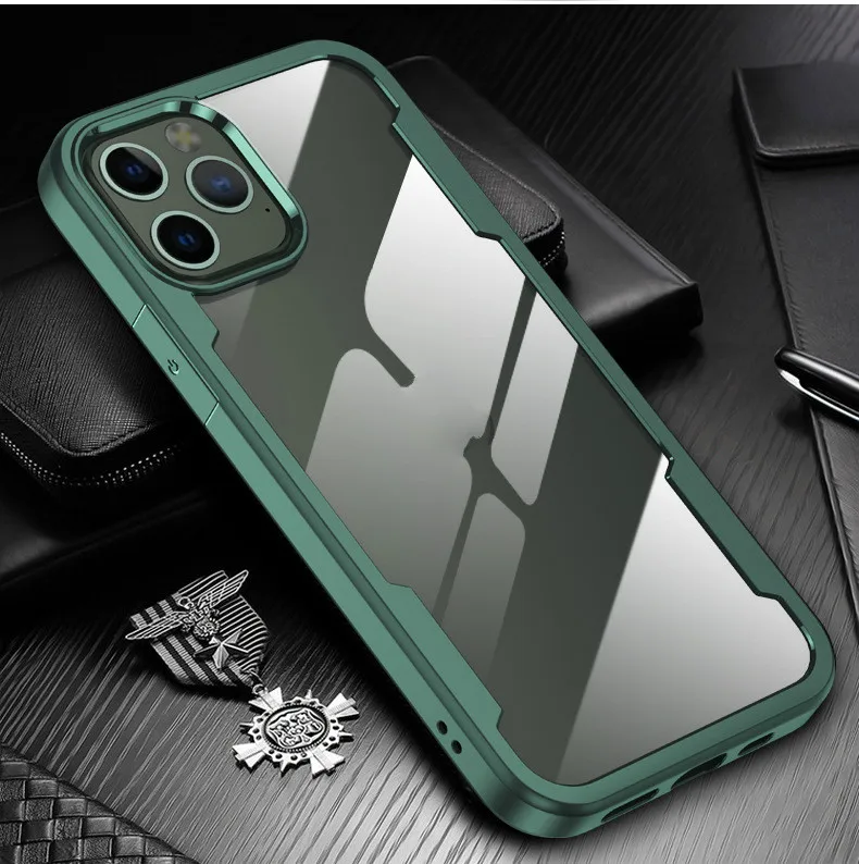 

For Iphone 12 Pro Transparent Anti-falling Shell for IPhone 12 Mobile Phone Shell for IPhone 12 Pro Max Protective Shell
