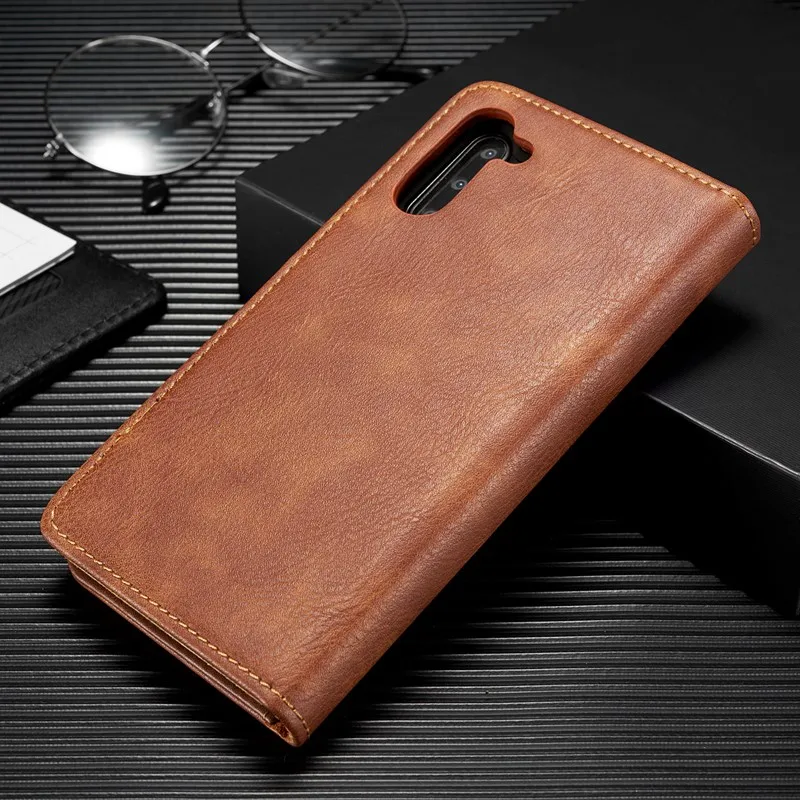 Роскошный кожаный флип-кошелек для Samsung Galaxy S7 Edge S10 S9 S8 Plus S10e 5G Note 8 9 10 Магнитный