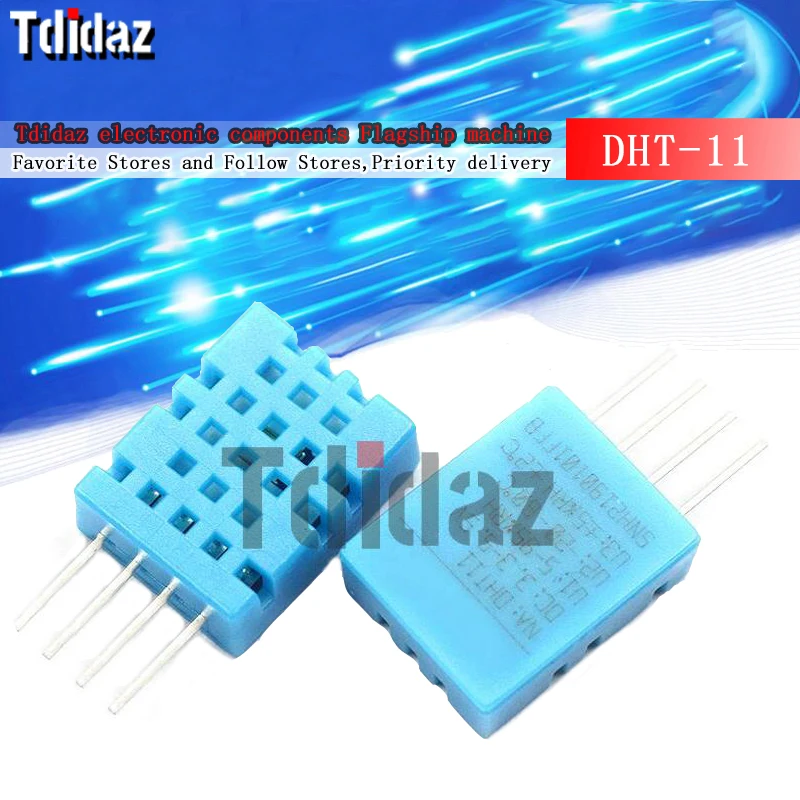 Цифровой датчик температуры и влажности DHT11 DHT-11 для arduino | Электронные компоненты