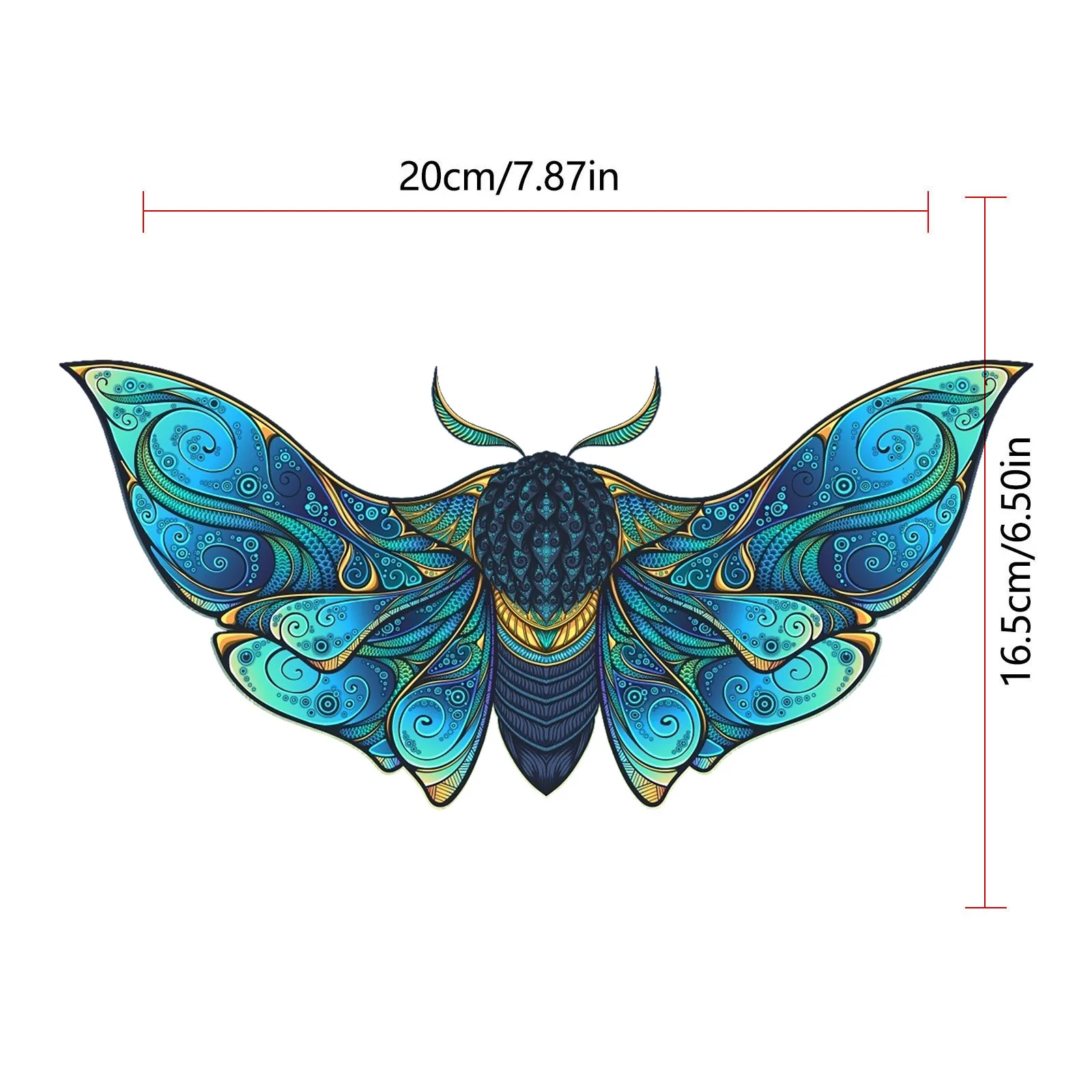 

HIINST Butterfly Shape Wooden Jigsaws Puzzle Game Adults & Children Educational Toys Holiday Gift Drop Ship 2021