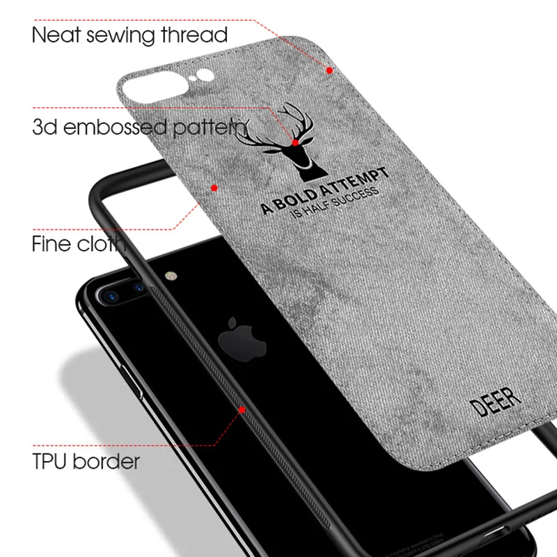 Матовый тканевый чехол из мягкого ТПУ для Redmi Note 7 6 5 Pro 5A Prime 4X 3 с полным покрытием