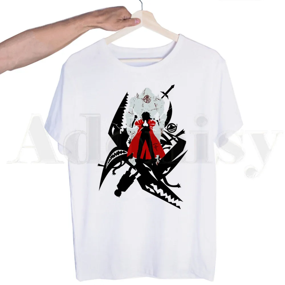 Футболка мужская в стиле японского аниме модная тенниска с изображением братьев