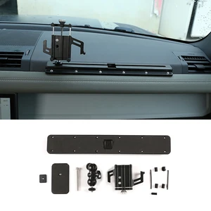 for land rover defender 110 2020 2021 interior dashboard aluminum alloy mobile phone holder navigation bracket auto parts free global shipping