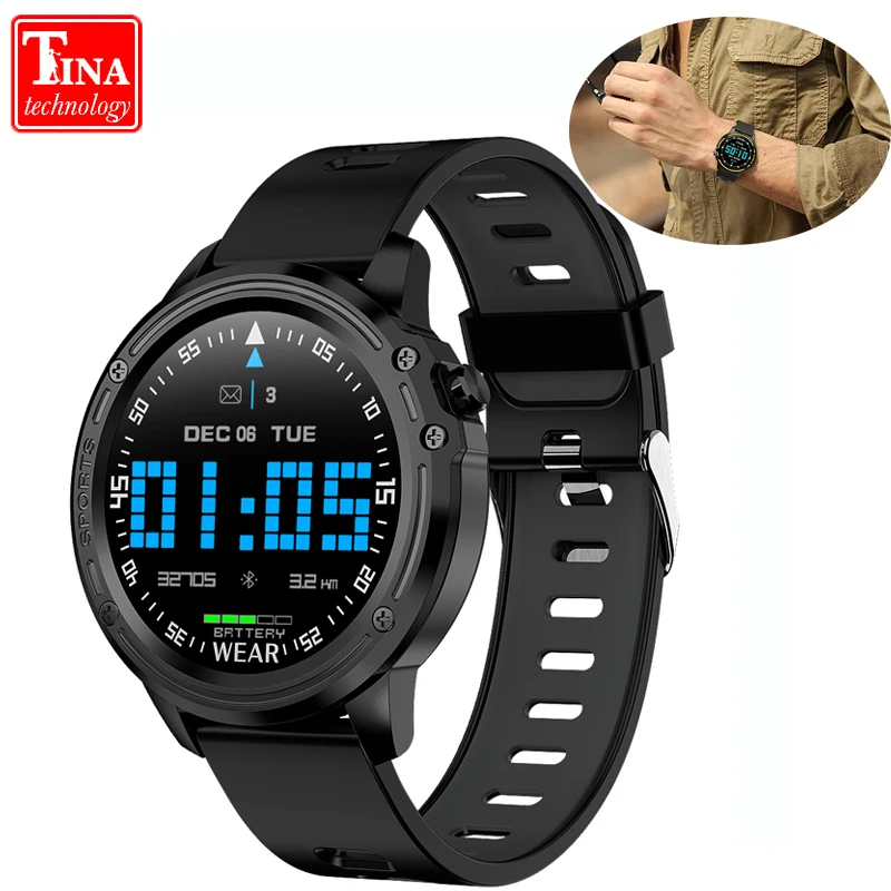 L8 Смарт часы для мужчин IP68 водонепроницаемый Reloj Hombre режим SmartWatch с ЭКГ PPG кровяное