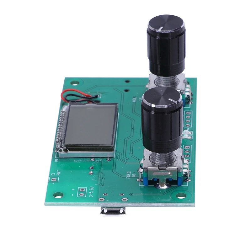 DSP &amp PLL цифровой стерео FM радио приемник модуль 87-108 МГц с серийным управлением |