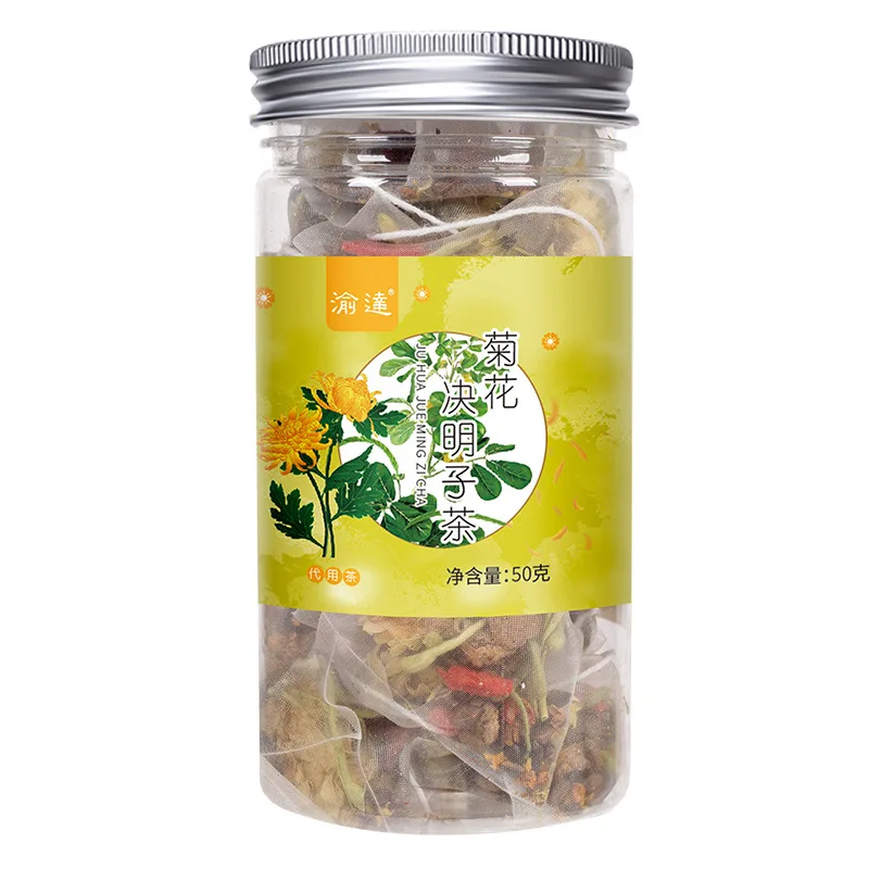 Чайный треугольный пакетик с хризантемами 50 г 10 небольших пакетиков цветами чай