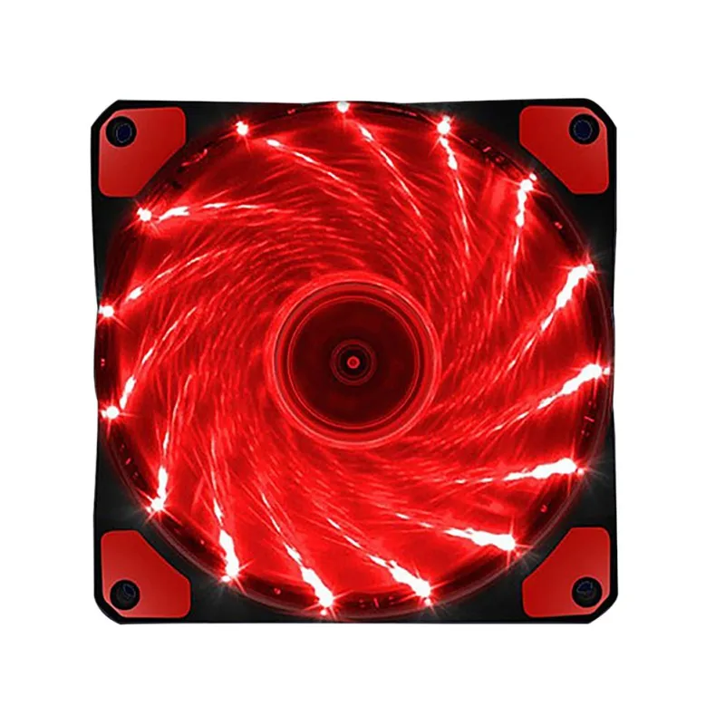 120 мм Стандартный чехол для ПК охлаждающий вентилятор светодиодный светильник