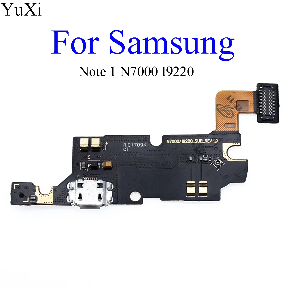 USB-коннектор для зарядного порта YuXi док-станция штекер гибкий кабель Samsung Galaxy Note1