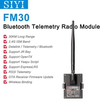 siyi fm30 radio module transmitter datalink telemetry bluetooth mini receiver opentx expresslrs racing drones 2 4g 30km rc plane