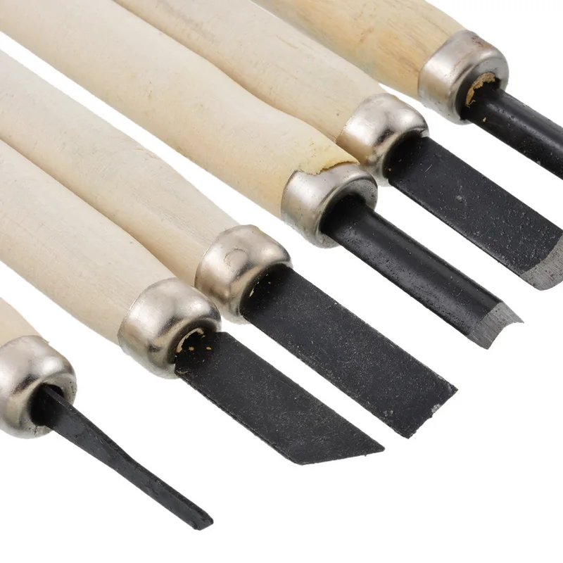 12 шт. инструменты для резьбы по дереву деревянный ремесло самолёт керамический