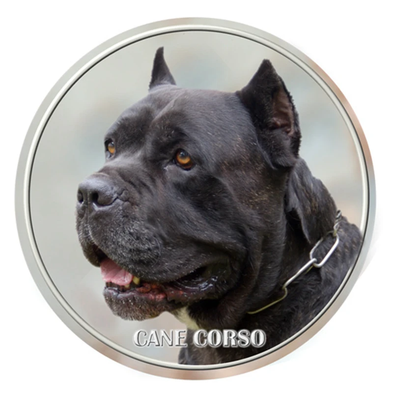 

S40406# Various Sizes PVC Decal Cane Corso Dog Car Sticker For Bumper Rear Window Laptop Refrigerator Toilet