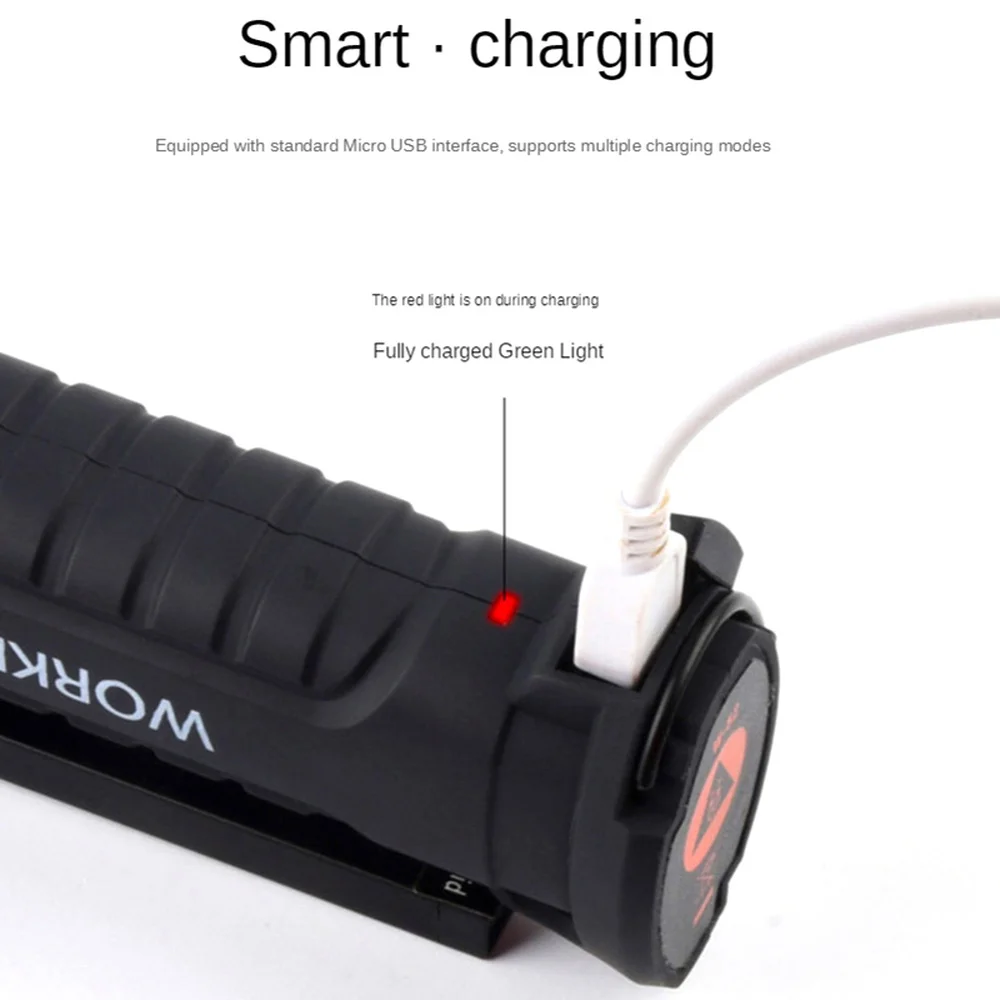 USB Перезаряжаемые вспышка светильник со встроенным Батарея комплект мульти