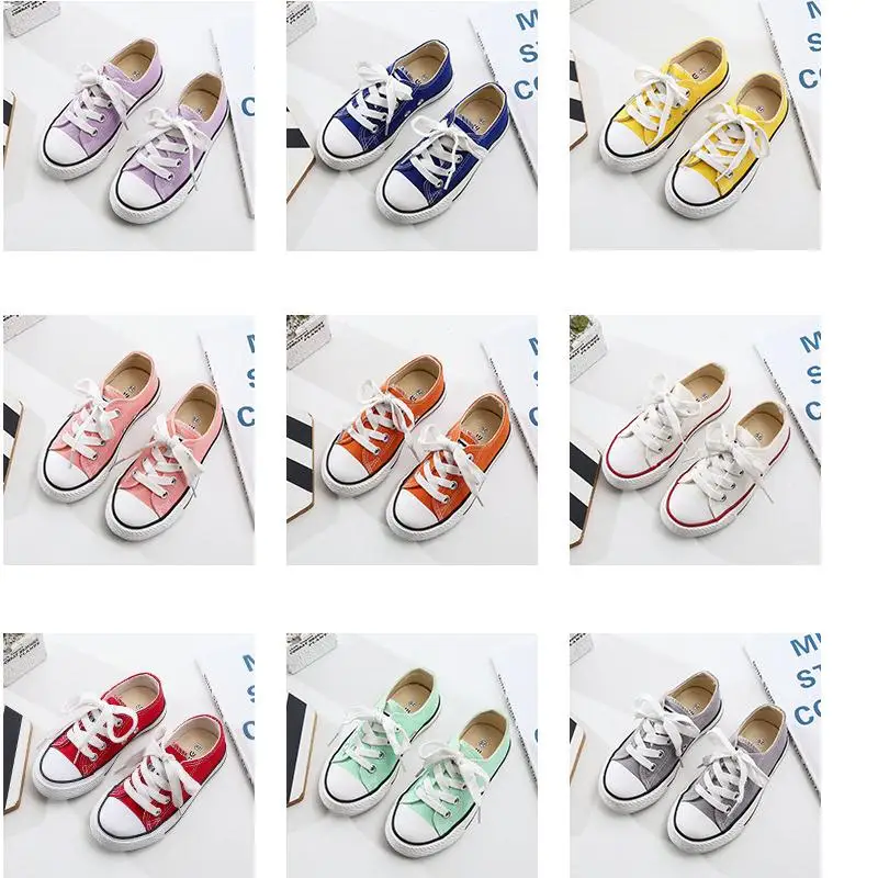 Детская обувь для девочек парусиновая мальчиков Сникеры 2017 Демисезонный белого