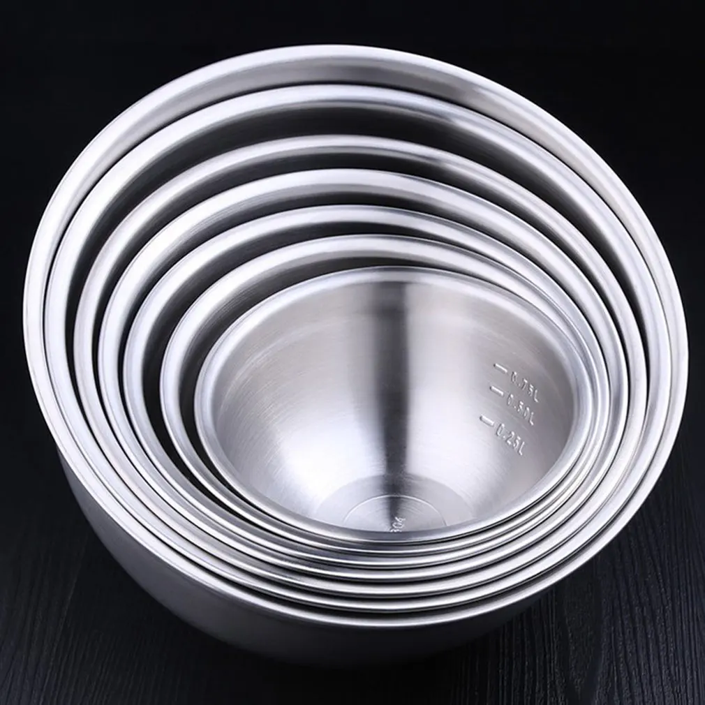 Горшки Из Нержавеющей Стали Миски Для яиц углубленные с чешуей запеченный салат