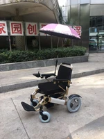 free shipping wheelchair disabled portable lightweight big loading capacity electric wheelchairs with useful gift high quality