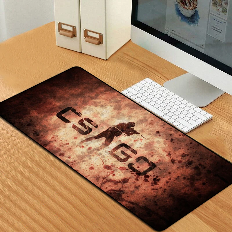 

80x30cm XL Lockedge Large Gaming Mouse Pad Computer Gamer CS GO Keyboard Mouse Mat Hyper Beast Desk Mousepad for PC