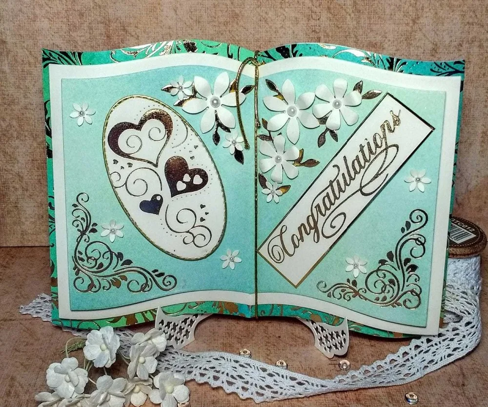 Маи воловья кожа и кронштейн металлические режущие штампы трафареты для DIY