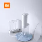 Умный электрический ирригатор полости рта XIAOMI Mijia IPX7 waterfrof, стоматологический струйный ирригатор, 4 режима, чистка полости рта, память NozzlesMemory
