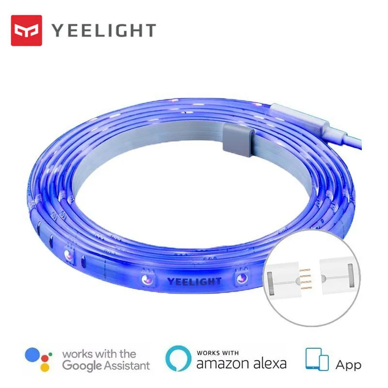 Оригинальный Yee светильник RGB умный светодиодный полоса плюс WiFi Пульт