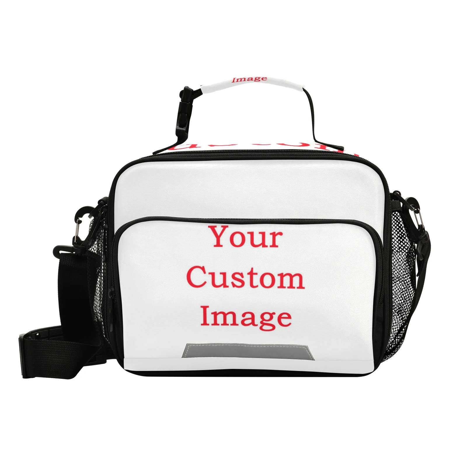 Personalized Custom Cooler Bag Shoulder Large Capacity Portable Insulated Lunch Bag Student Food Fresh Storage Cooler Picnic Bag