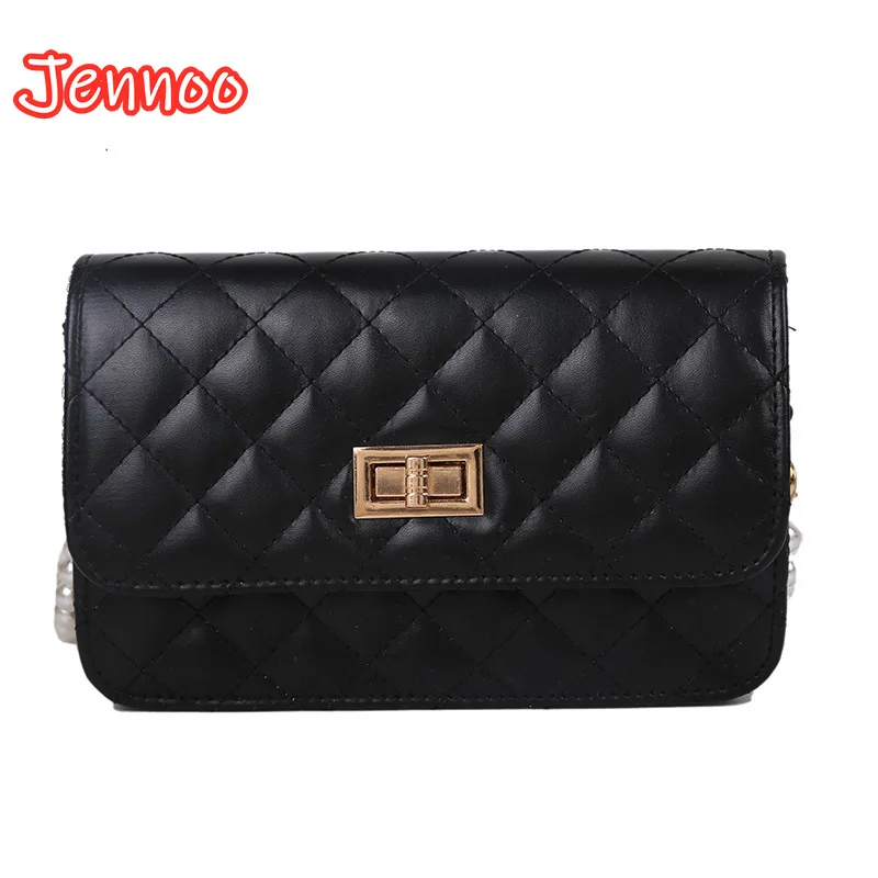 

2021 New Bag Women's Bag Shoulder Rhombus Embroidery Thread Small Fashion Chain Messenger Bag Cross Body Bag Preppy Style