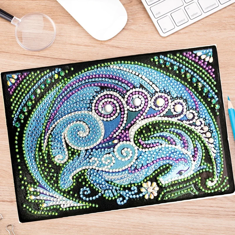 Сделай Сам Алмазная вышивка тетрадь особой формы алмазная живопись мультфильм