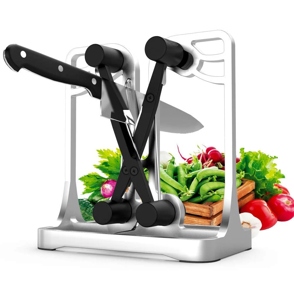 Новинка 2019 точилка для ножей кухонная полировальные зубчатые конические лезвия