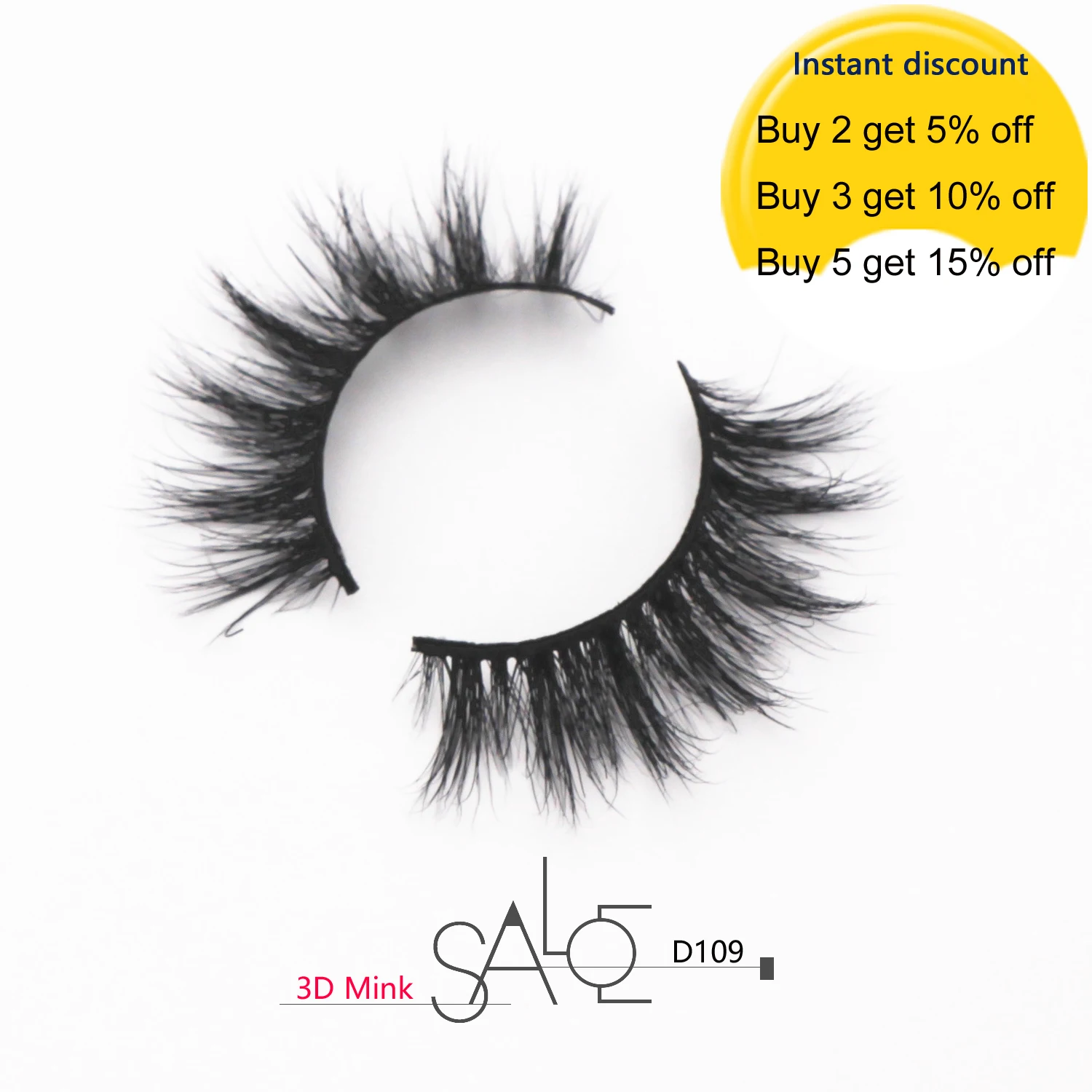 3D ресницы норковые накладные коллекция верхние длинные из Натурального Волоса