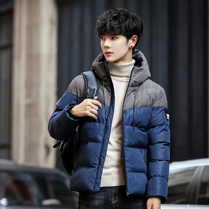 Новая хлопковая мужская куртка зима 2020 новая плюс бархатная Толстая зимняя