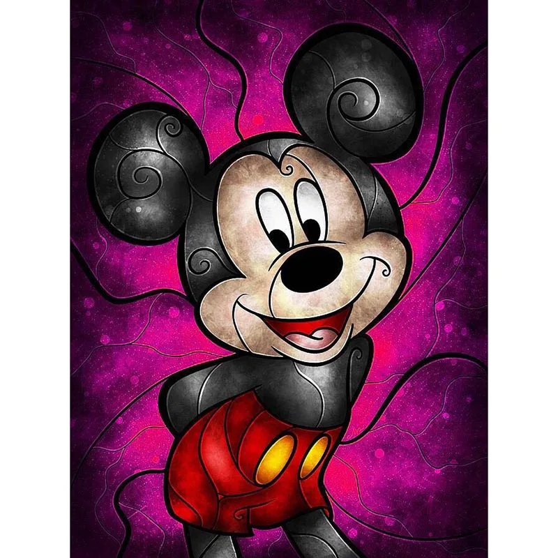 

Full Square/Round Drill 5D DIY Diamond Painting "Cartoon Mickey Mouse" Embroidery Cross Stitch Mosaic Rhinestone Home Decor Gift