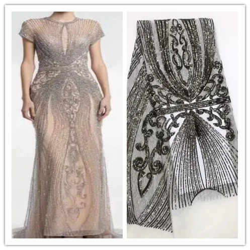 

Предлагаемый по ценам горячей распродажи с вышивкой S-9669 сетчатая кружевная ткань в нигерийском стиле французские кружева с блестками ткань