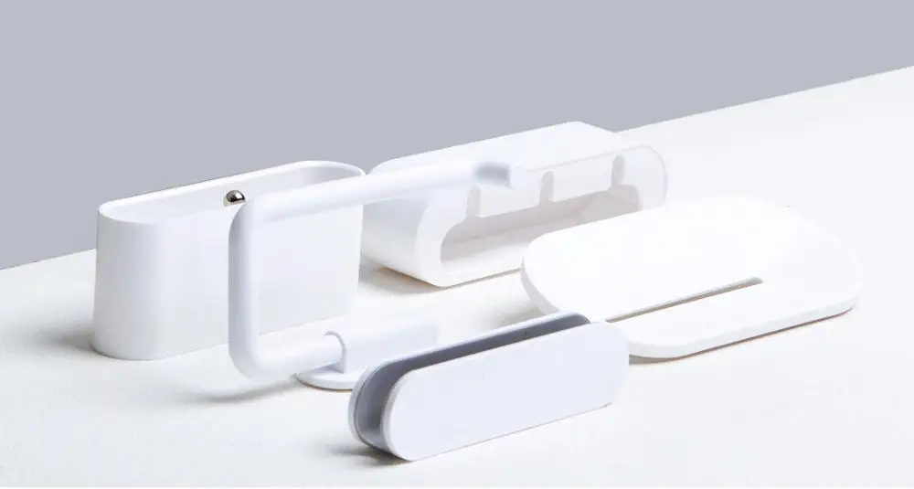 Xiaomi Mijia HL 5 в 1 коробка для хранения мыло крючок для зубных щеток держатель телефона для ванная душевая инструменты