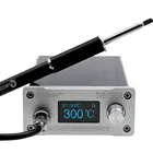 Паяльная станция STM32 V3.1S T12-958, электронный паяльник, 1,3 дюйма, с цифровым дисплеем, панелью с ЧПУ и металлической ручкой M8