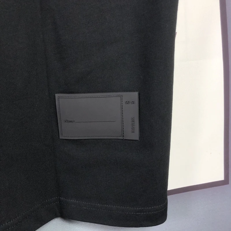 

New luxury 2021 Men embroidery welldone Bear T Shirts T-Shirt Hip Hop Skateboard Street Cotton T-Shirts Tee Top kenye S-XXL #D81