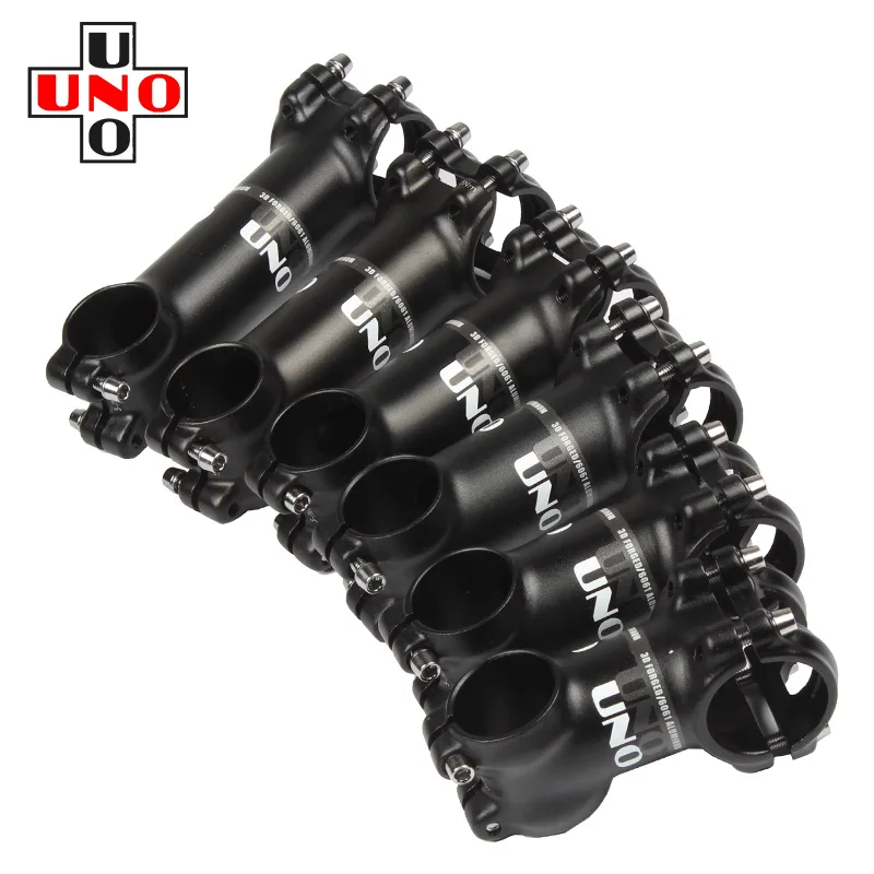 

UNO Ultralight AL6061 Aluminum Alloy Bicycle Stem Mountain Bike Bar 7/17/35 Degrees 60-130mm Parts