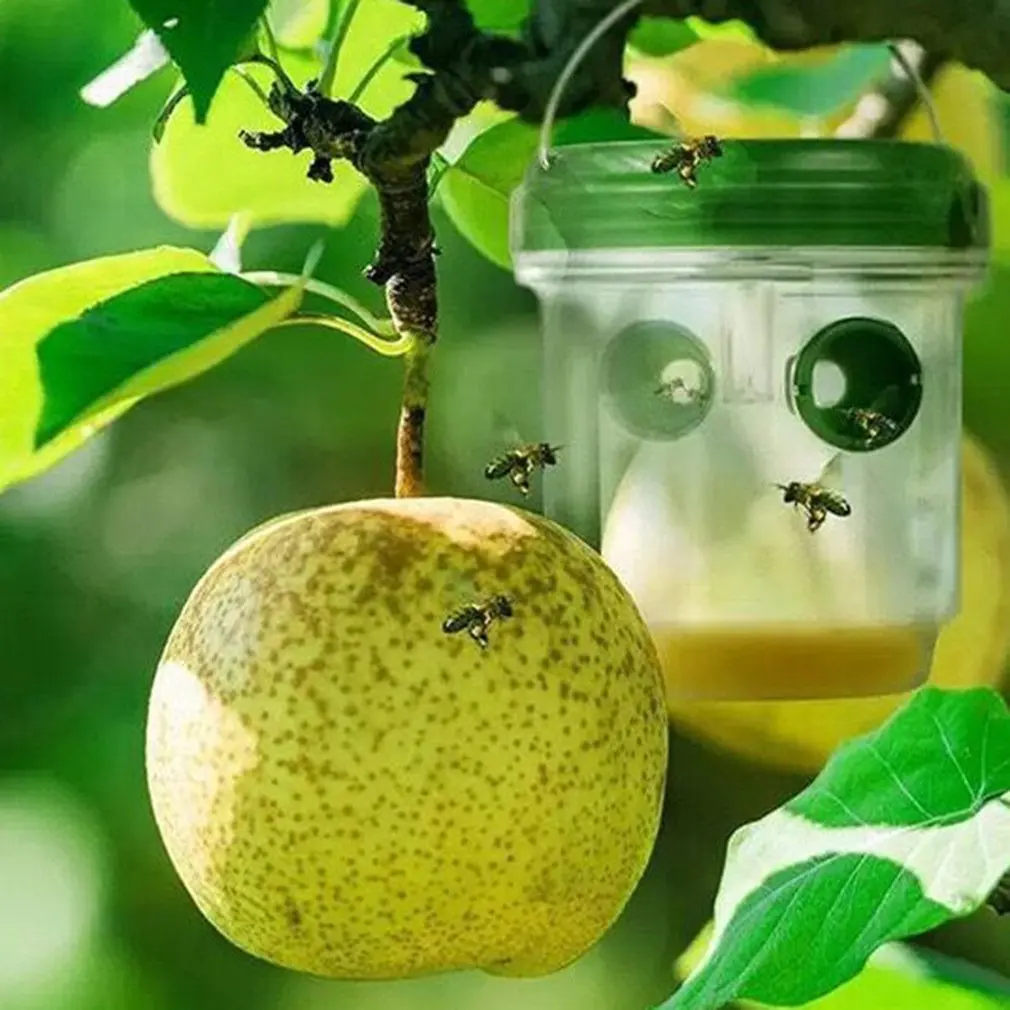 

Solar LED Gardening Fly Trap Insect Trap Drosophila Fruit Fly Wasp Non-Toxic Insect Repellents Garden Park Insect Catcher Tool