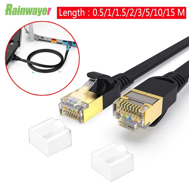 

Network cable UTP high-speed transmission network cable Cat7 network cable suitable for PC network cable router notebook